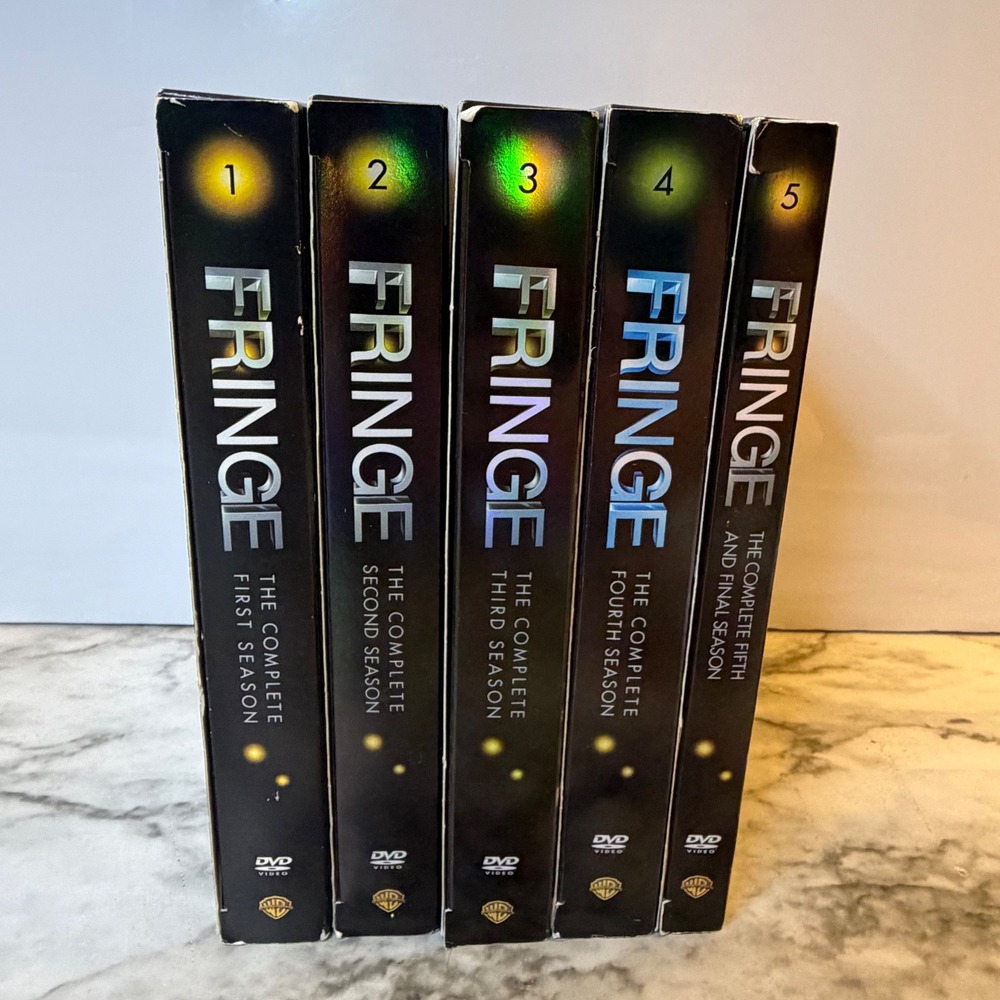 Fringe The Complete Series Seasons 1-5 DVD Box Set Bundle Sci-Fi TV Show